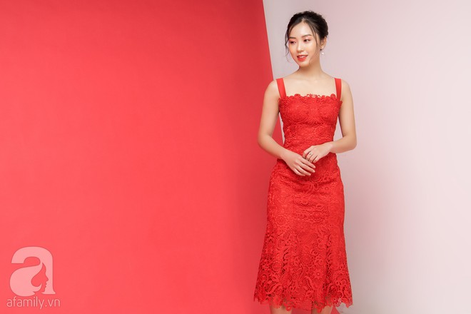 Loạt gợi ý trang phục với các tông đỏ khác nhau dành cho buổi hẹn hò lãng mạn ngày Valentine - Ảnh 7.