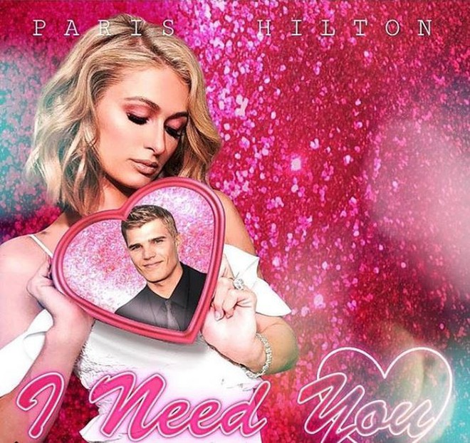 Ra mắt single đúng Valentine, Paris Hilton quyến rũ giữa thảm hoa hồng  Giải trí - Ảnh 5.