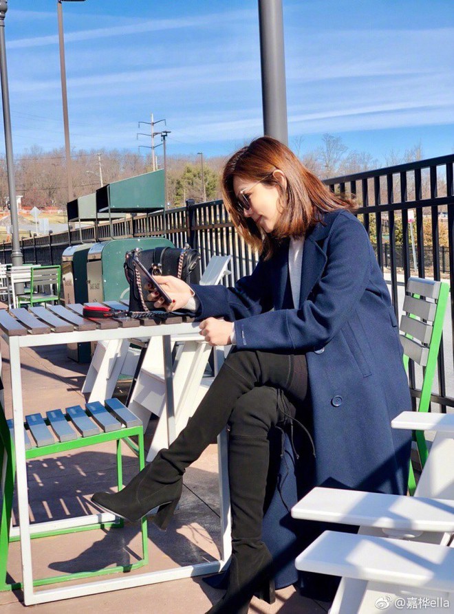 Vợ chồng Ella (S.H.E) trốn con tới New York hẹn hò nhân dịp năm mới - Ảnh 2. Vợ chồng Ella (S.H.E) trốn con tới New York hẹn hò nhân dịp năm mới - Ảnh 2.
