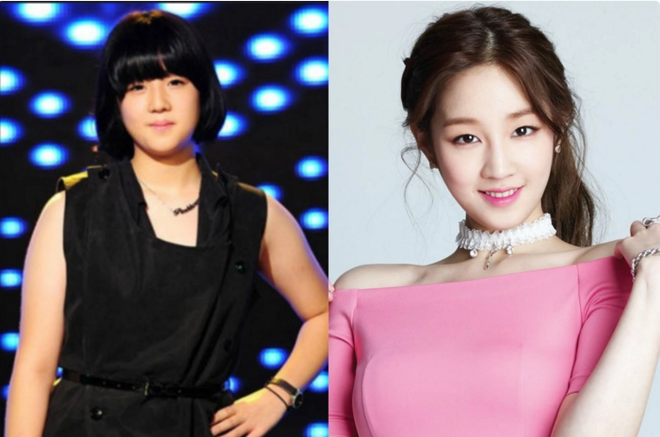 Giảm cân và thay đổi cách makeup, loạt idol xứ Hàn lên hương nhanh chóng - Ảnh 1.