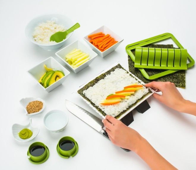 5 bộ dụng cụ giúp bạn tự làm sushi, ăn uống sang chảnh ngay tại nhà - Ảnh 5.