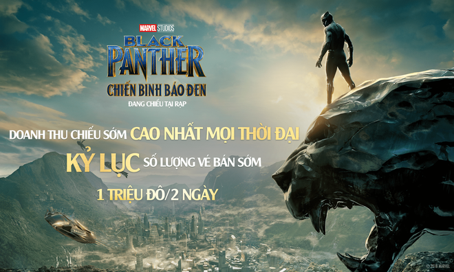 Chiến binh Báo Đen trở thành phim có doanh thu chiếu sớm cao nhất mọi thời đại tại Việt Nam - Ảnh 1.