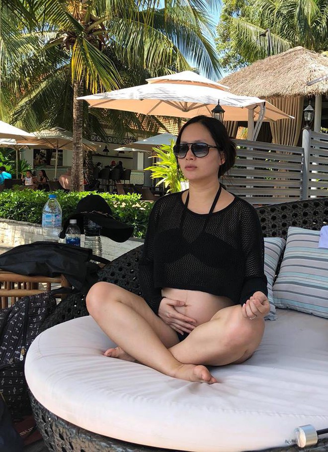 Lan Phương bị ngộ độc thực phẩm trong l&uacute;c mang thai - Ảnh 1.