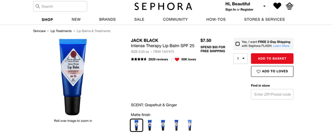 Hóa ra son dưỡng bán chạy nhất Sephora lại là thỏi son có giá chưa đến 200 nghìn dành cho nam - Ảnh 6.