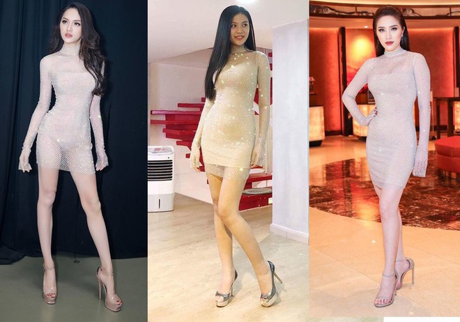 ĐỈnh cao nhan sắc như Hoa hậu Hương Giang, có đụng hàng váy áo thì vẫn không hề bị lấn lướt  - Ảnh 1.