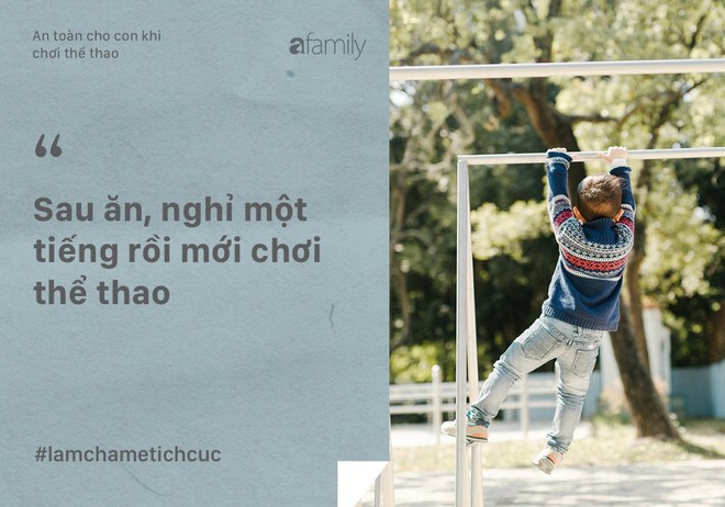 10 điều bố mẹ phải làm để con an toàn khi chơi thể thao và hoạt động thể chất - Ảnh 4.