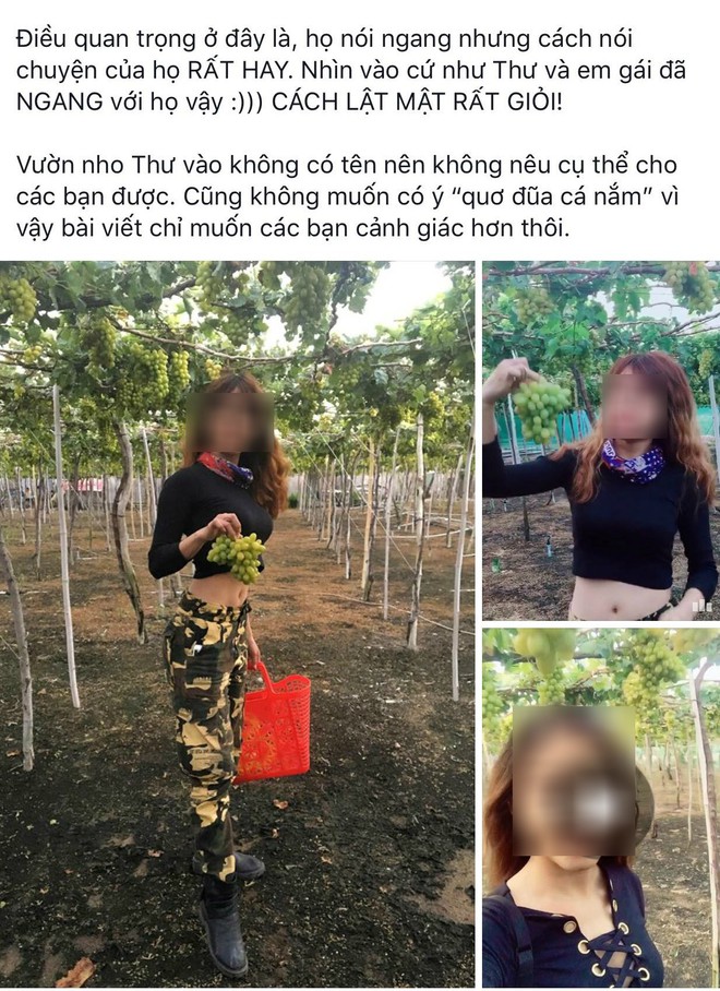 Hai cô gái phượt thủ từng đi Sài Gòn - Hà Nội trong vòng 40 tiếng lại gây tranh cãi khi tố chủ vườn nho chặt chém? - Ảnh 1.