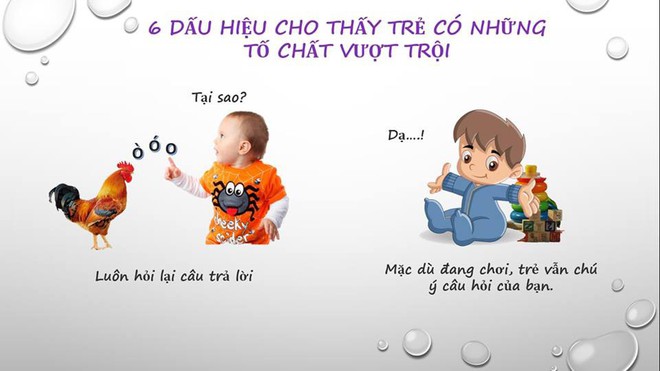 6 dấu hiệu cho thấy trẻ có những tố chất vượt trội - Ảnh 1.