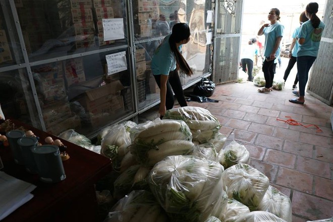 Hàng trăm người dân Hà Nội háo hức giải cứu củ cải trắng cho nông dân Tráng Việt - Ảnh 9.