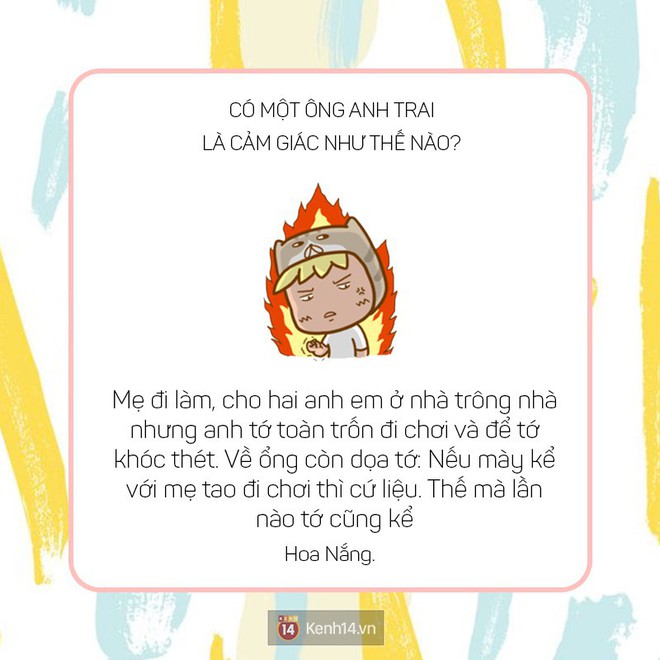 Tuổi thơ từng bị giành chăn, sai vặt, đá bóng vỡ kính các kiểu: Ai có một ông anh trai sẽ hiểu! - Ảnh 2.