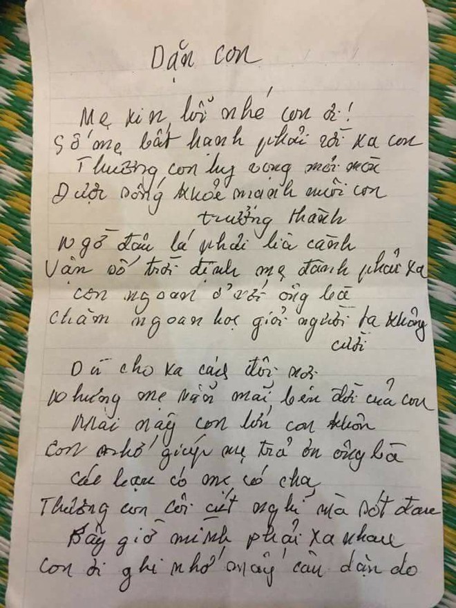 Bức thư của người mẹ đơn thân ung thư viết cho con trai trước khi qua đời: Các bạn có mẹ có cha, thương con côi cút nghĩ mà xót đau - Ảnh 4.