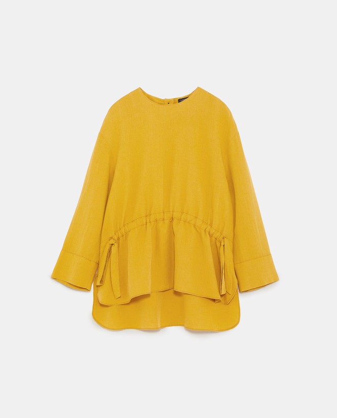 Màu vàng đang chiếm sóng khắp nơi, Zara và H&M cũng cho ra mắt loạt áo váy với giá chưa đến 1 triệu đây này! - Ảnh 8.