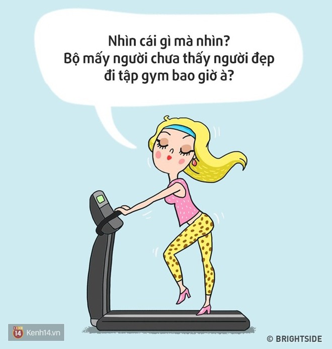 11 kiểu con gái tại phòng gym, bạn thuộc team nào? - Ảnh 5.