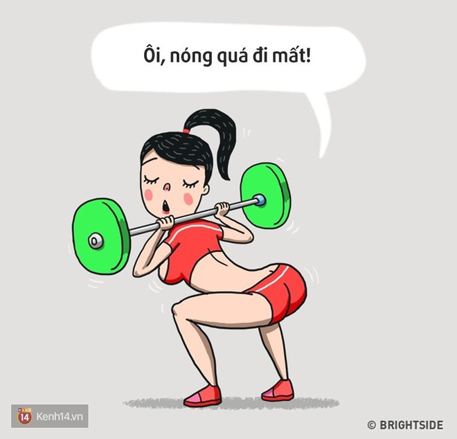 11 kiểu con gái tại phòng gym, bạn thuộc team nào? - Ảnh 8.