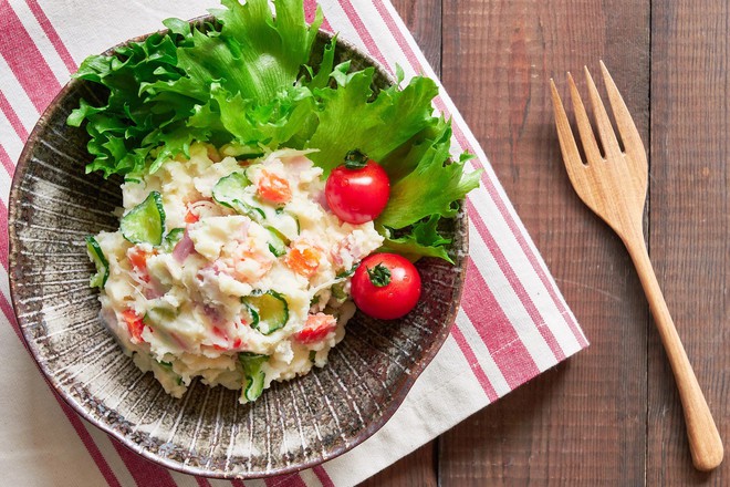 Salad khoai tây kiểu Nhật món ngon thanh mát - Ảnh 6.