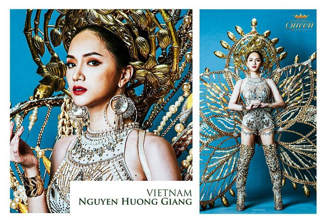Hương Giang Idol lại dẫn đầu bình chọn online tại Miss International 2018 hạng mục Trang phục truyền thống - Ảnh 1.