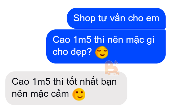 Hỏi 1m50 nên mặc gì cho đẹp, shop online tư vấn siêu gắt khiến dân mạng lập tức chia phe - Ảnh 1.