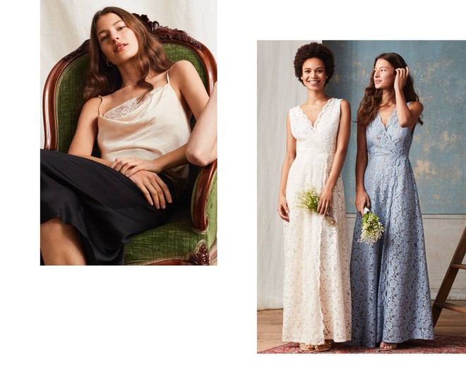 Không theo trào lưu áo phông như Zara, H&M cho ra mắt BST mới dành riêng cho các cô dâu - Ảnh 1.
