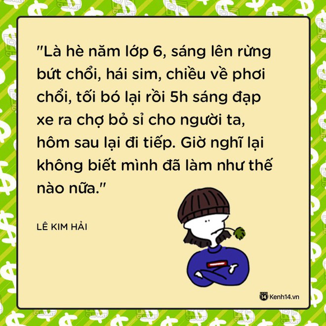 Kỉ niệm lần đầu kiếm ra tiền của bạn bá đạo như thế nào? - Ảnh 6.