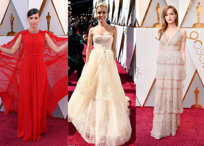 Thảm đỏ Oscar 2018: Cuộc chiến sắc đẹp giữa các nữ thần nhan sắc hàng đầu Hollywood - Ảnh 1.