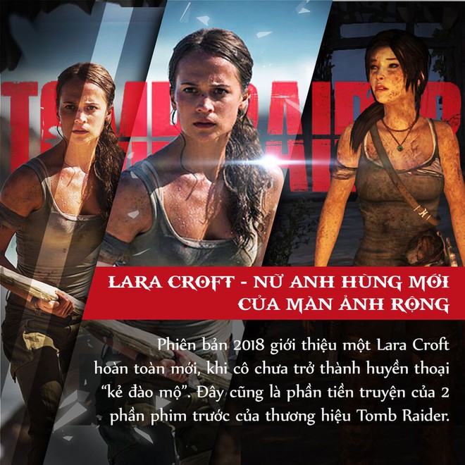 4 lí do khiến tín đồ điện ảnh đang phát cuồng vì bom tấn Tomb Raider 2018 - Ảnh 2. 4 lí do khiến tín đồ điện ảnh đang phát cuồng vì bom tấn Tomb Raider 2018 - Ảnh 2.