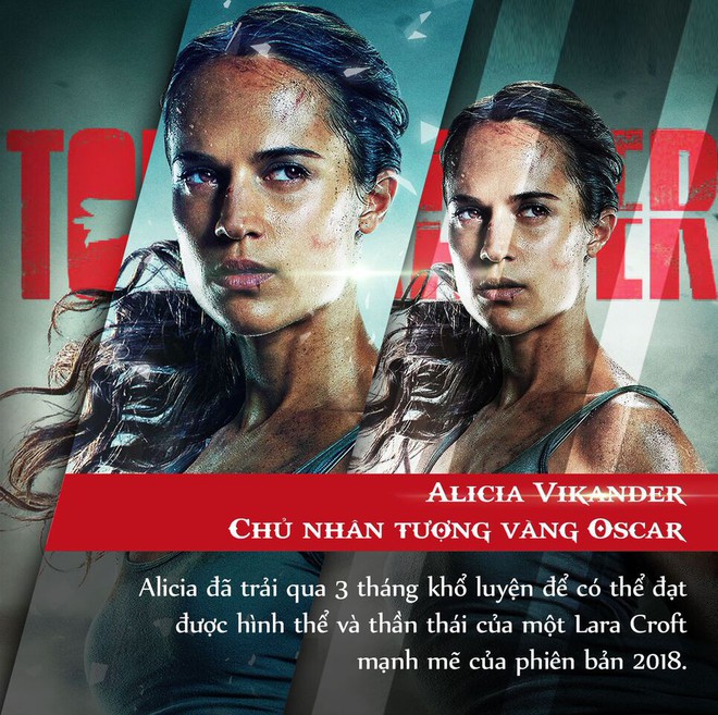 4 lí do khiến tín đồ điện ảnh đang phát cuồng vì bom tấn Tomb Raider 2018 - Ảnh 5. 4 lí do khiến tín đồ điện ảnh đang phát cuồng vì bom tấn Tomb Raider 2018 - Ảnh 5.
