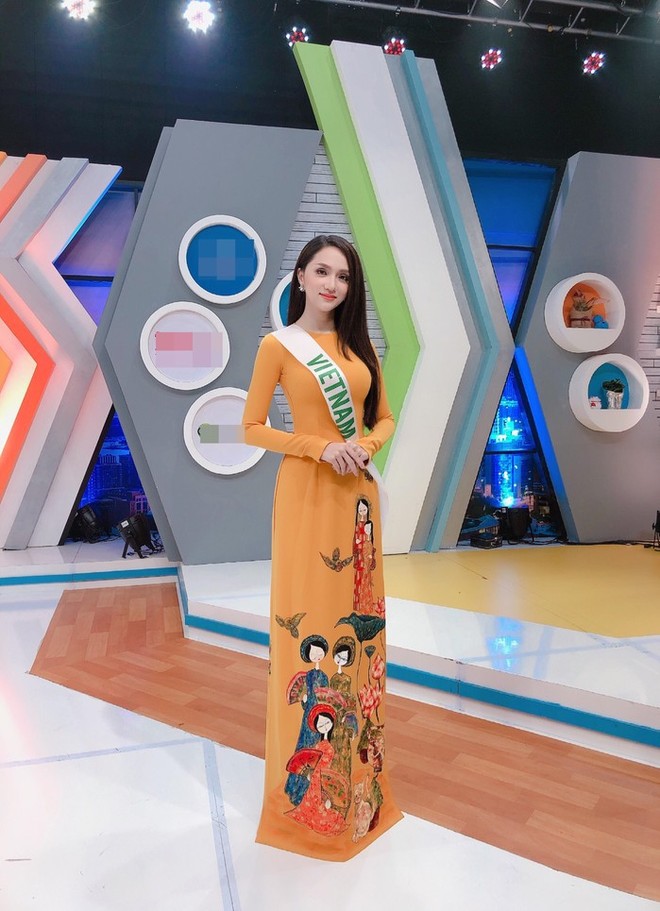 Cùng ngắm lại những thiết kế Việt giúp Hương Giang tỏa sáng tại Hoa hậu chuyển giới quốc tế 2018 - Ảnh 12.