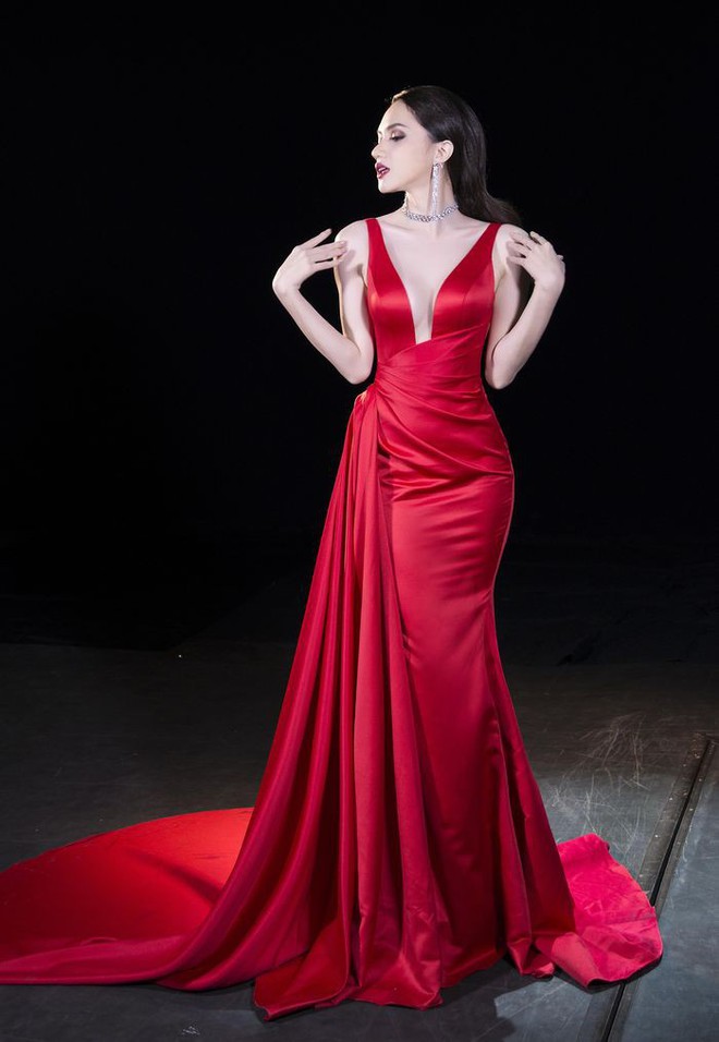 Cùng ngắm lại những thiết kế Việt giúp Hương Giang tỏa sáng tại Hoa hậu chuyển giới quốc tế 2018 - Ảnh 5.