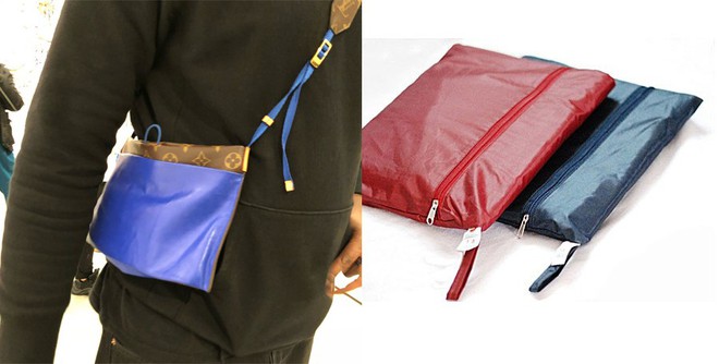 Đố bạn: Tìm sự khác biệt giữa mẫu túi mới của Louis Vuitton với túi đựng áo mưa - Ảnh 5.