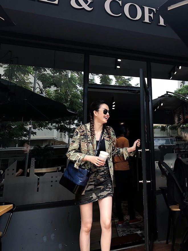 Phá cách nhất street style sao Việt tuần này chính là Hà Tăng khi mặc lại chiếc sơmi rằn ri 1 năm trước - Ảnh 15.