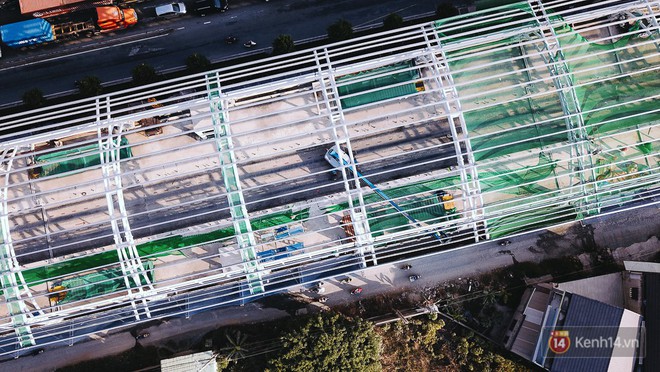 Cận cảnh mái vòm bằng thép công nghệ cao vừa lắp cho 2 nhà ga của tuyến Metro Bến Thành - Suối Tiên - Ảnh 4.