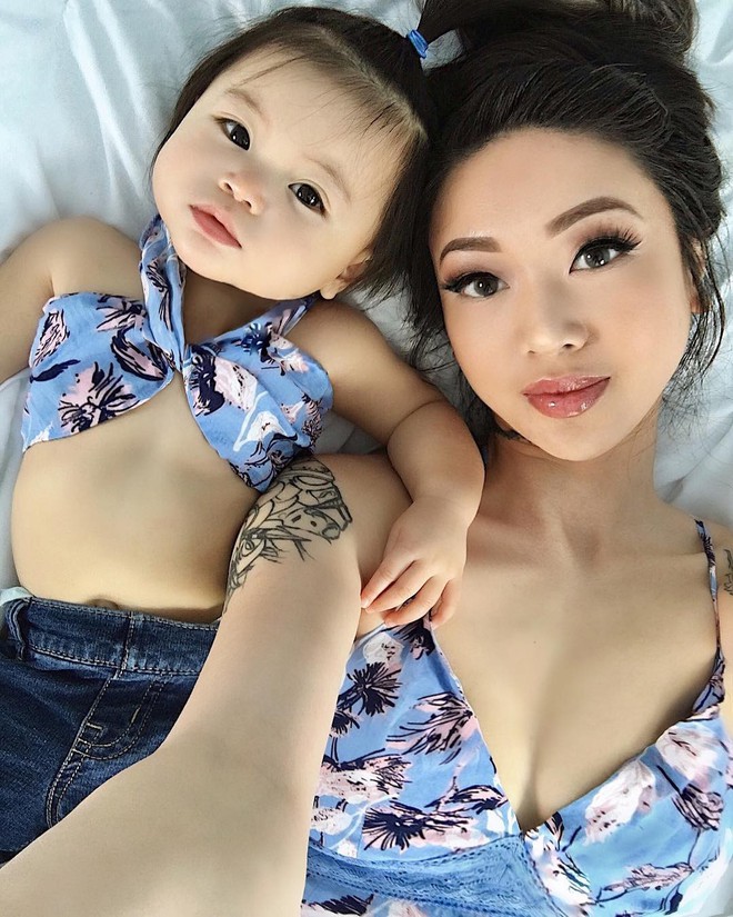 Cặp mẹ con xinh đẹp ngất ngây, chỉ nằm cạnh nhau chụp ảnh cũng nổi tiếng khắp mạng xã hội - Ảnh 7.