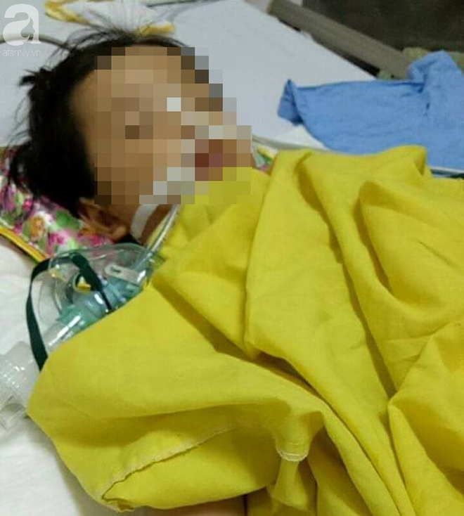 Quảng Ninh: Bé gái 20 tháng bị rạn hộp sọ, hôn mê sâu, liệt nửa người sau khi đến trường mầm non 3 ngày - Ảnh 1.