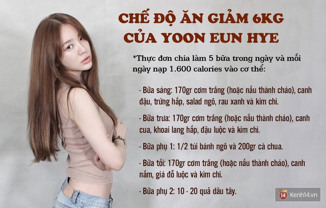 Từng sở hữu thân hình mũm mĩm, thừa cân nhưng Yoon Eun Hye đã giảm 6kg thành công nhờ bí quyết này - Ảnh 2.