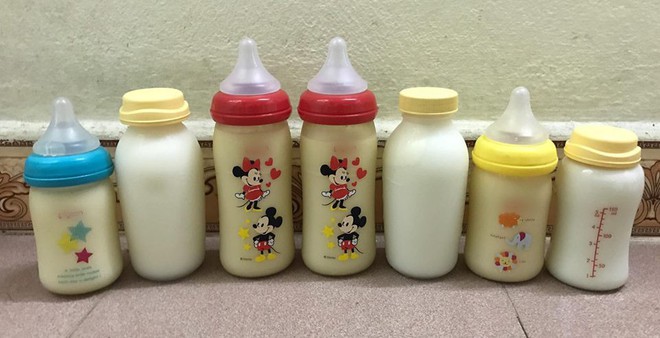 Kinh nghiệm kích sữa từ lúc chỉ láng đáy bình cho đến khi đủ sữa cho 2 bé sinh đôi bú cùng lúc - Ảnh 3.