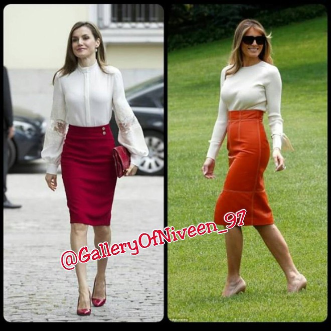 Để ý mới thấy phong cách của bà Melania Trump được lấy ý tưởng từ các nhân vật Hoàng gia - Ảnh 3.