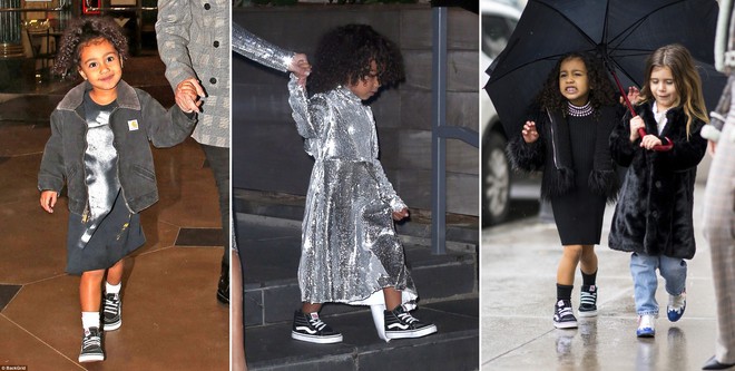La liệt hàng hiệu xa xỉ, nhưng con gái Kim Kardashian chỉ trung thành với đôi giày phổ thông này - Ảnh 9.