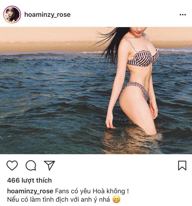 Hòa Minzy gây chú ý khi khoe vóc dáng vòng nào ra vòng nấy trong ảnh bikini hiếm hoi - Ảnh 1.