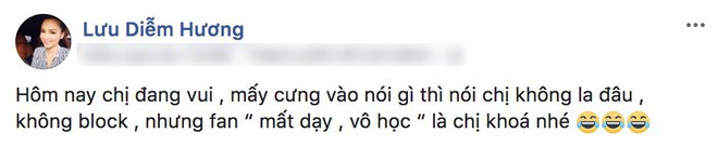 Bị dân mạng công kích, Diễm Hương gay gắt đáp lại: Chị không phải Hoa hậu mới nhú để mà bắt nạt - Ảnh 1.