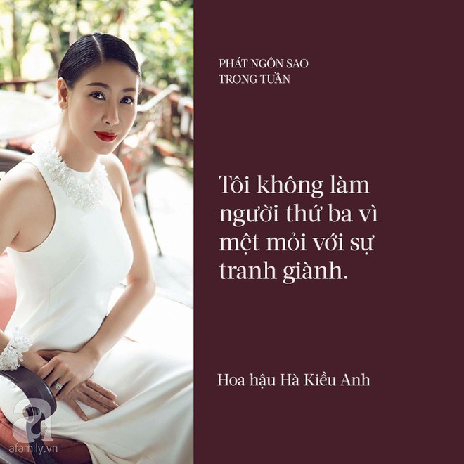 Hoa hậu Hà Kiều Anh tiết lộ lí do không muốn làm người thứ ba, Diễm Hương nhắn nhủ Nam Em ngu thì phải chịu - Ảnh 1.