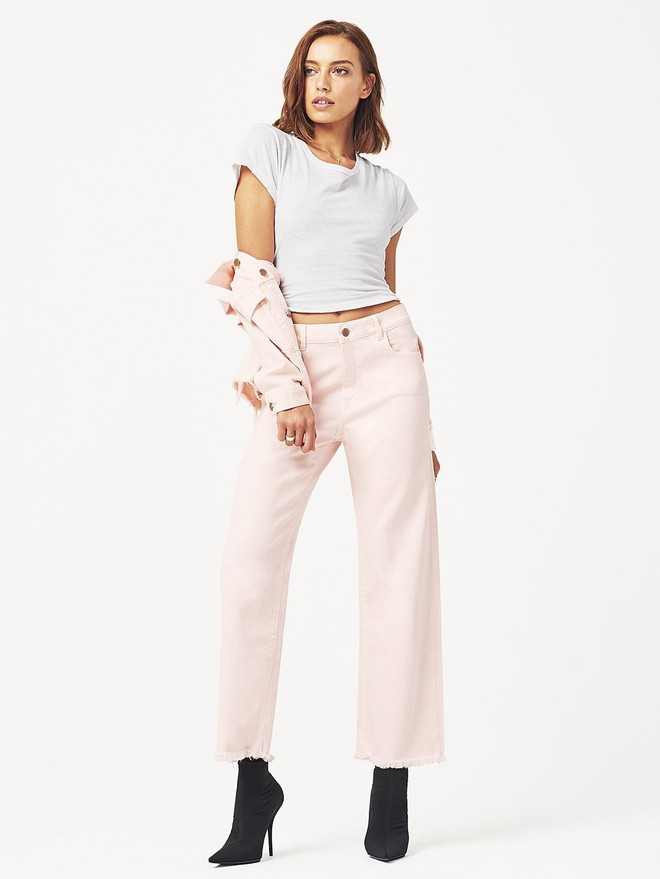Zara cùng loạt thương hiệu khác lăng xê nhiệt tình mẫu quần jeans sắc màu trong hè này - Ảnh 3.