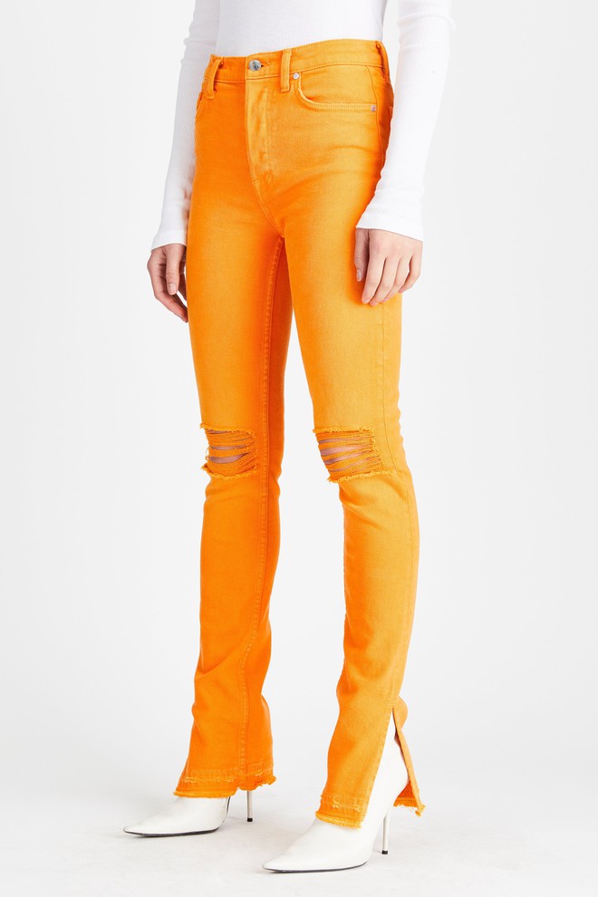 Zara cùng loạt thương hiệu khác lăng xê nhiệt tình mẫu quần jeans sắc màu trong hè này - Ảnh 2.