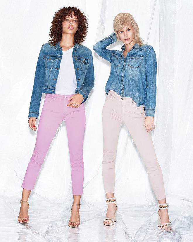 Zara cùng loạt thương hiệu khác lăng xê nhiệt tình mẫu quần jeans sắc màu trong hè này - Ảnh 1.