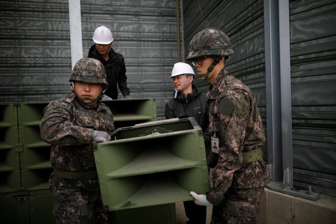 Cuối cùng, Hàn Quốc đã dỡ bỏ dàn loa tuyên truyền chống Triều Tiên ở biên giới - Ảnh 2.