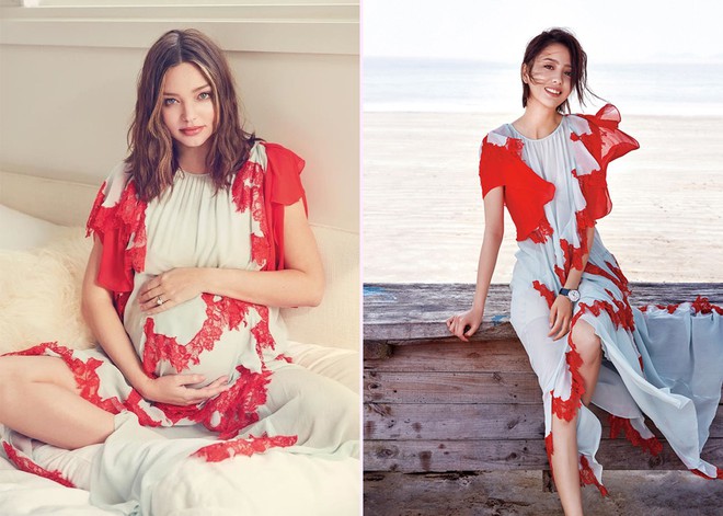 Diện chung 1 chiếc váy, “mỹ nhân Tân Cương” Đồng Lệ Á đẹp chẳng kém Miranda Kerr - Ảnh 5.