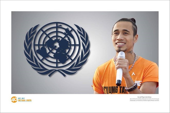 Quỹ Dân số Liên Hợp Quốc tại Việt Nam tuyên bố dừng hợp tác với nam ca sĩ Phạm Anh Khoa - Ảnh 1.
