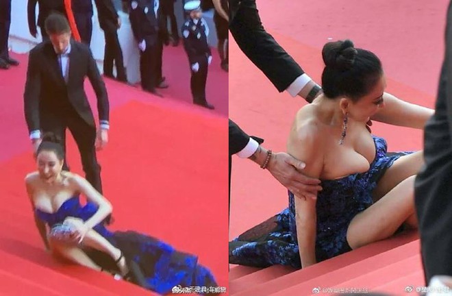 Những lần náo loạn thảm đỏ Cannes của sao Hoa ngữ: Từ mỹ nhân hạng A đến người đẹp vô danh chiêu trò đủ kiểu khiến truyền thông ngao ngán - Ảnh 7. Những lần náo loạn thảm đỏ Cannes của sao Hoa ngữ: Từ mỹ nhân hạng A đến người đẹp vô danh chiêu trò đủ kiểu khiến truyền thông ngao ngán - Ảnh 7.