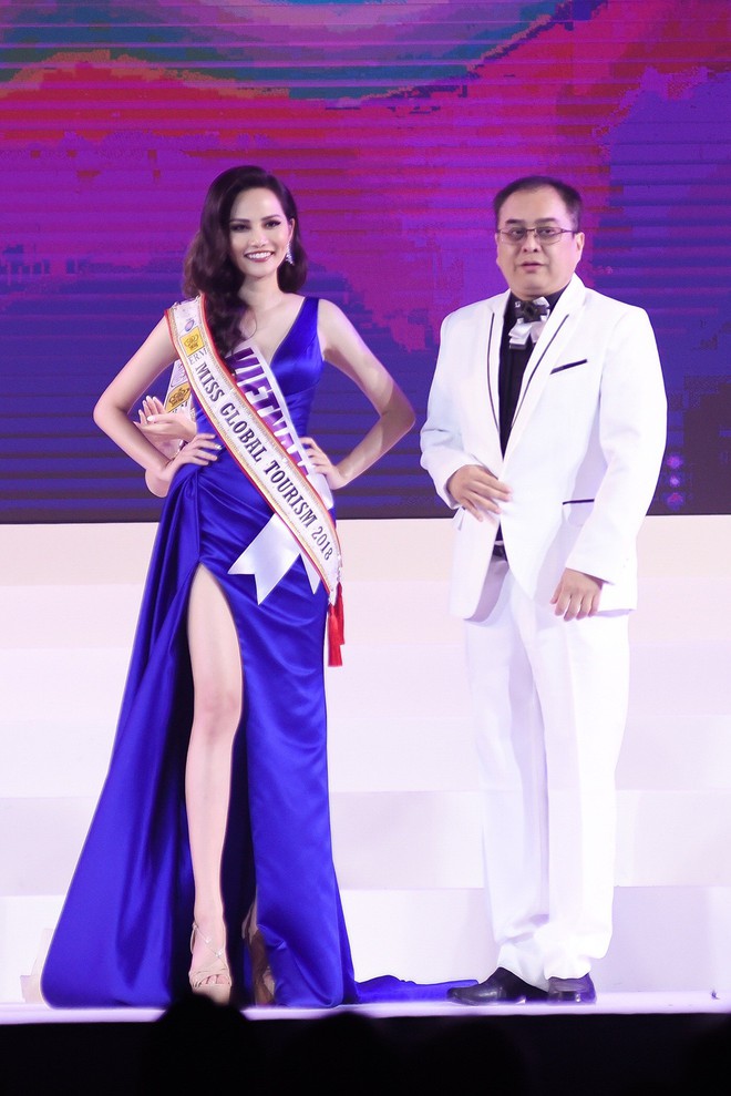 Diệu Linh được giải tại Miss Tourism Queen International 2018 mà bị quên trao vương miện - Ảnh 4.