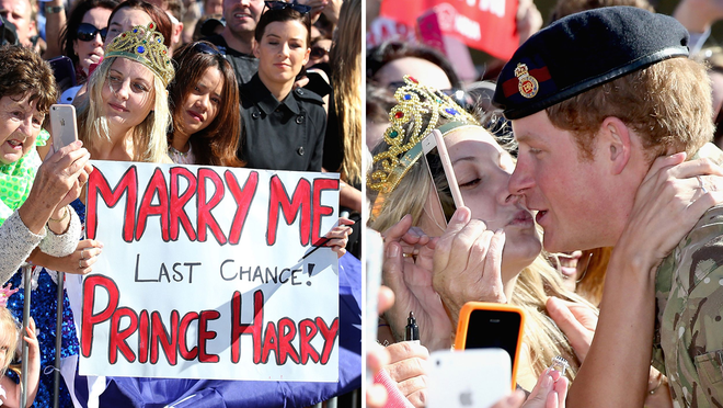 Trước giờ G, fan cuồng từng nhiều lần cầu hôn thậm chí cưỡng hôn Harry vẫn mong Hoàng tử hồi tâm chuyển ý - Ảnh 2.
