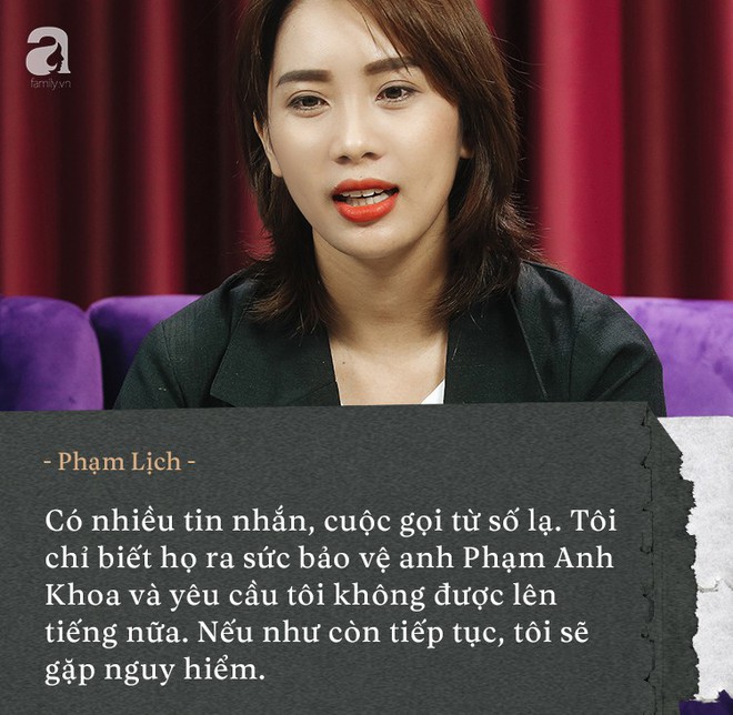 Phạm Anh Khoa dọa kiện, Phạm Lịch lên tiếng: Anh Khoa từng cố gặp tôi 2 lần để dàn xếp, vợ anh ấy đã chịu đựng rất nhiều! - Ảnh 3.